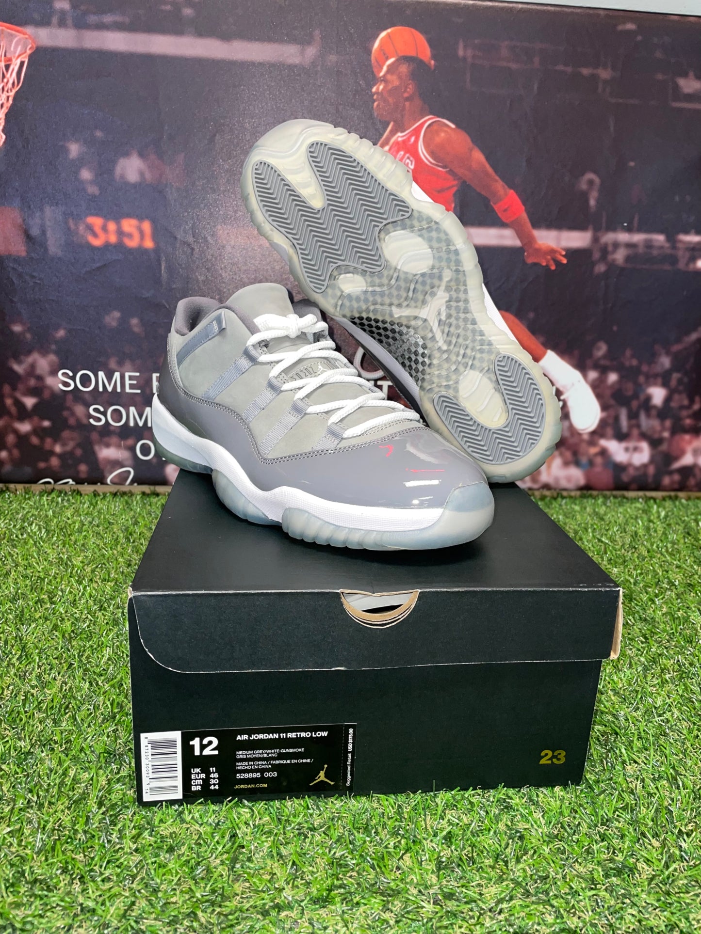 Jordan 11 Cool grey low